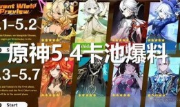 4卡池爆料最新,神秘角色即将登场，精彩剧情引期待